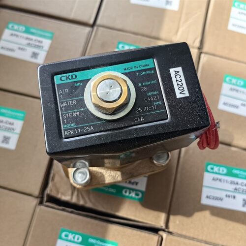 原装CKD电磁阀APK11-10A/15A-03A -20A/25A-03A-AC220V全新正品