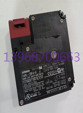 电磁锁安全门开关D4NL-2BFA-B功能正常 拆机