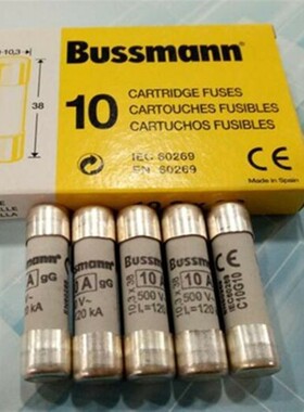 BUSSMANN保险丝C10G32 400V 32A C10G1/C10G2/C10G4/C10G6/C10G8