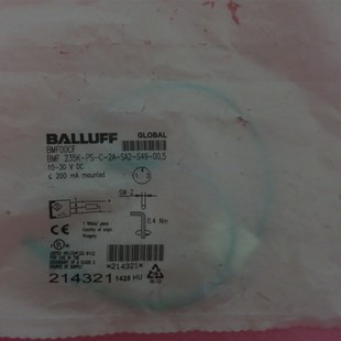 现货 235K SA2 BMF BALLUFF正品 S49 BMF00CF