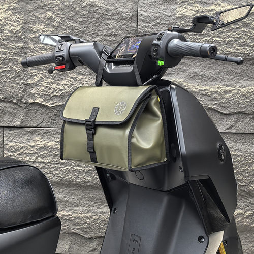 新款电动车挂包车头坐垫