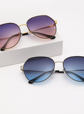 冲量特惠2026新款时尚男女偏光太阳眼镜复古蛤蟆镜潮流墨镜跨境