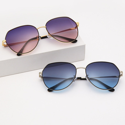 冲量特惠2026新款时尚男女偏光太阳眼镜复古蛤蟆镜潮流墨镜跨境