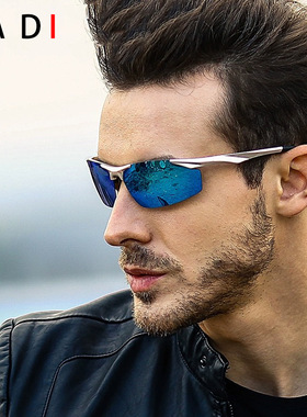 超轻跨境新款墨镜男铝镁偏光太阳镜潮流骑行钓鱼驾驶防紫外线眼镜