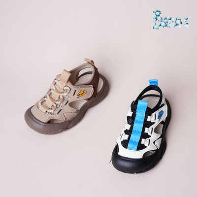 巴托童鞋 25夏季新品软底防滑橡胶透气防水男孩夏天沙滩鞋 T65016
