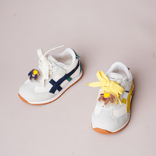 阿甘宽松透气单鞋 巴托童鞋 软底防滑休闲儿童潮鞋 新品 XLF871 26春季