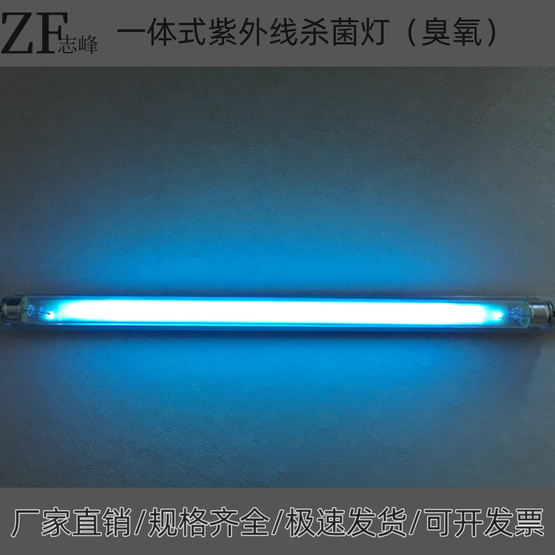 紫外线杀菌灯一体式传递窗灭菌灯T5消毒灯带臭氧净化工作台医用