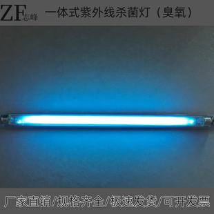 紫外线杀菌灯一体式传递窗灭菌灯T5消毒灯带臭氧净化工作台医用