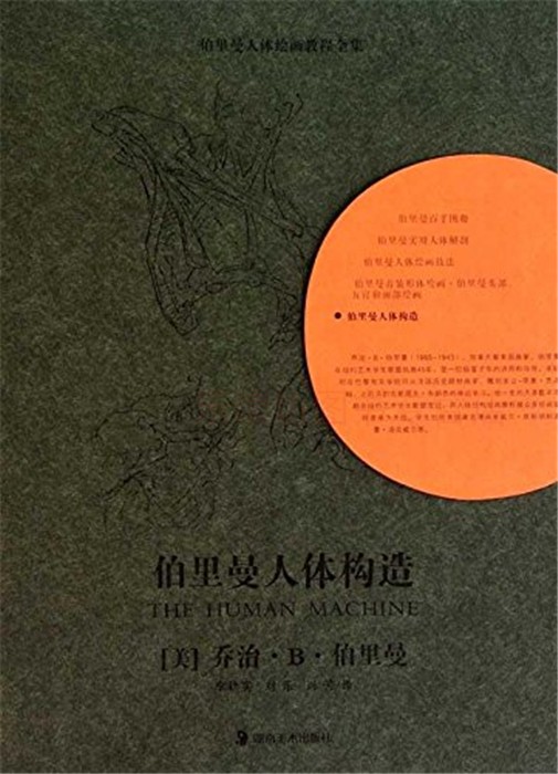 伯里曼人体构造 伯里曼著 李秋实译 伯里曼人体绘画教程全集 湖南美术出版社 新华书店正版图书籍