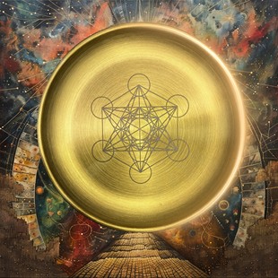 金属圆形 原创雕刻 托盘烛台摆台水晶蜡烛防火隔热燃烧器皿 器