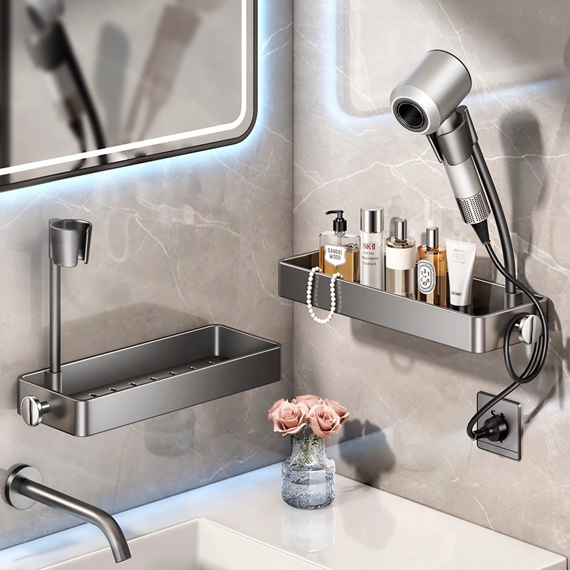 卫生间置物架免打孔壁收纳架子