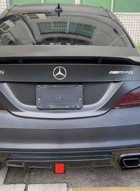 奔驰CLA220 CLA260改装CLA45 AMG碳纤维前唇后唇尾喉尾翼W117四门