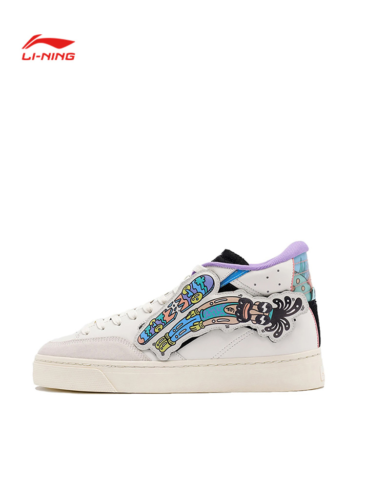 李宁xSteven Harrington联名系列惟吾180女子滑板文化鞋AECR122