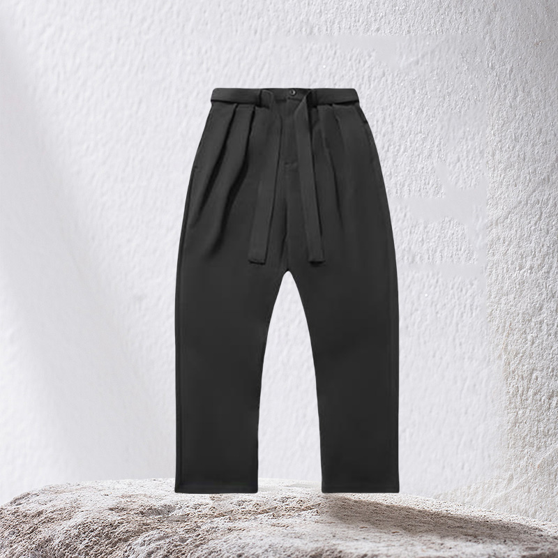 中国李宁春夏秀款卫裤男子运动休闲舒适裤子AKXR105