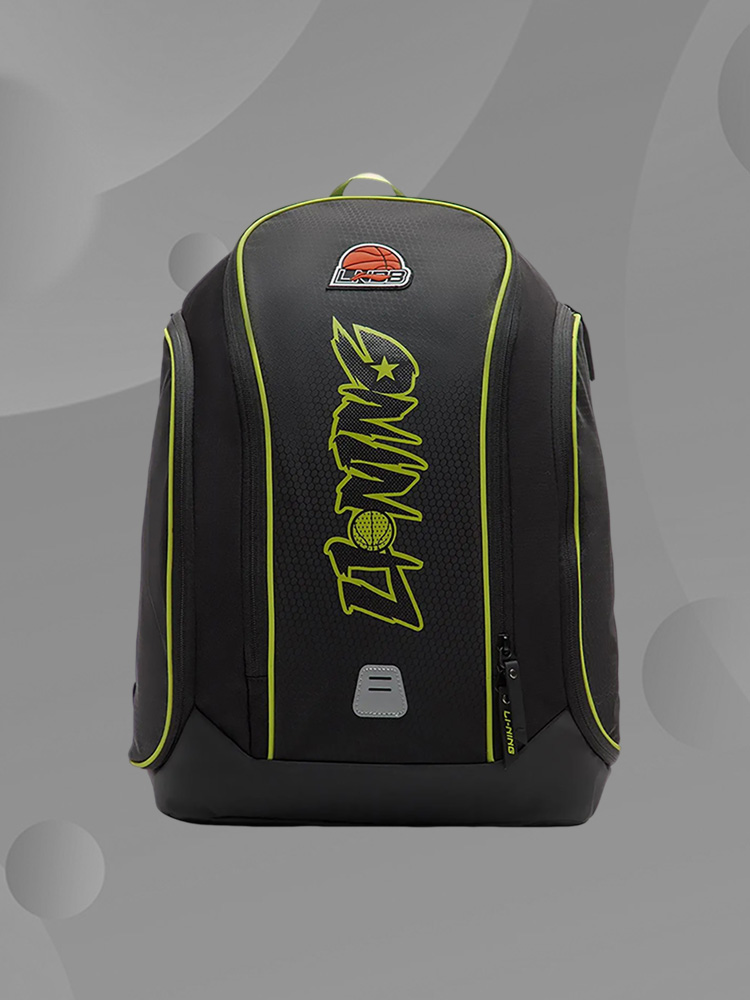 Lining/李宁正品男大童篮球系列反光大容量运动双肩背包YBSS089