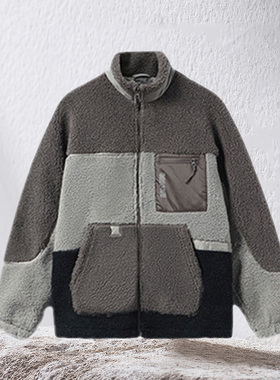 李宁风衣男子冬季新款反伍篮球宽松针织休闲运动外套AFDR703