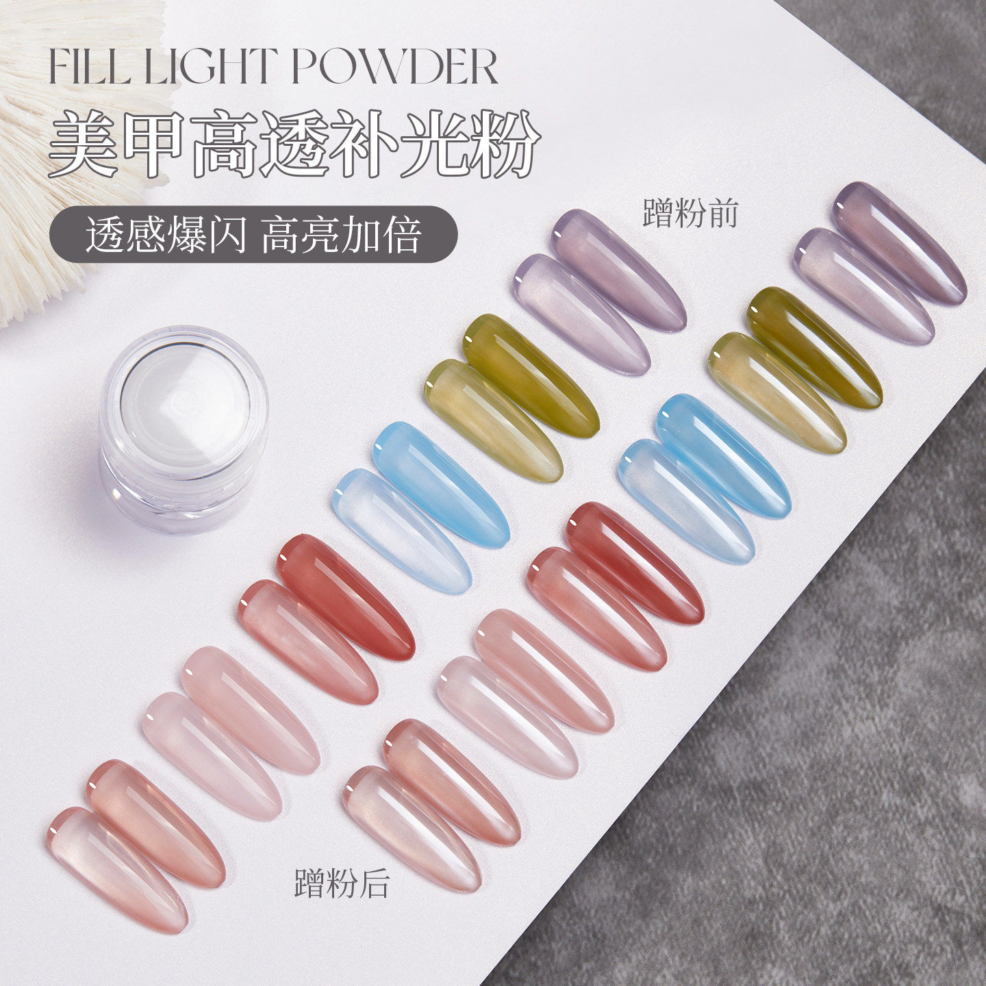 宝诗曼美甲高透补光粉百搭高亮魔镜水晶粉指甲装饰DIY镀色镀晶粉,彩妆/香水/美妆工具,美甲工具,淘宝优惠券,粉丝福利购,淘宝优惠卷