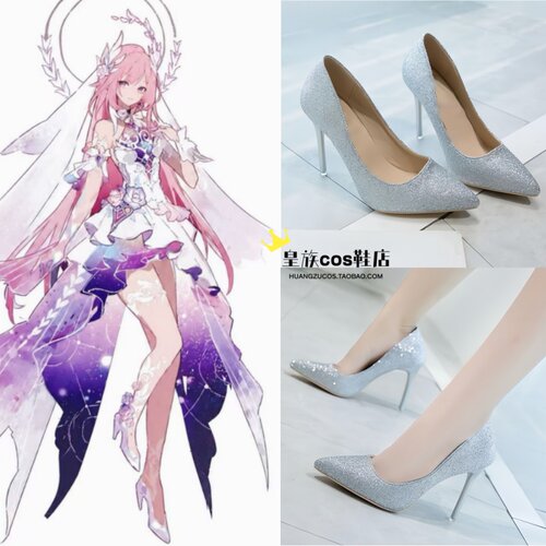 昔涟cos鞋 崩坏星穹铁道 翁法罗斯大昔涟 游戏cosplay道具鞋
