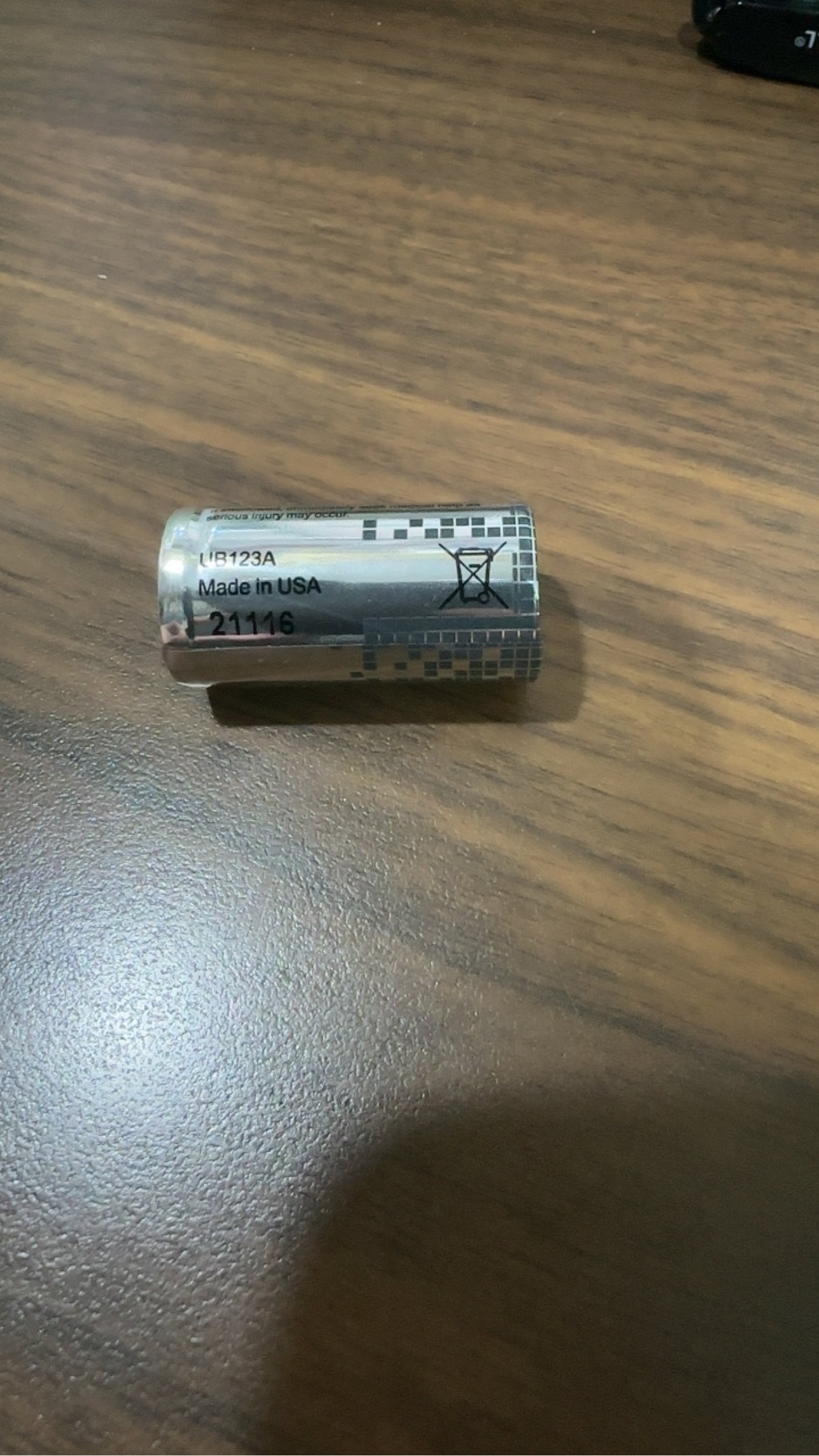 美国进口欧特莱CR123A3V锂电池