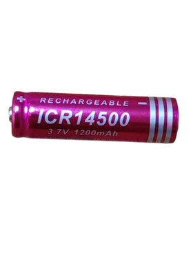 2节ICR14500锂电池4.2V大容量1200mAh 3.7V充电电池14500强光手电