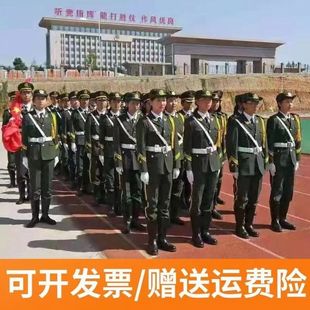 学生升旗手服装国旗班礼服儿童护旗手鼓乐队服装护旗班服装管乐服