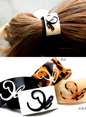 AngelRena正品韩国进口发饰品 基本款百搭方形发圈发绳皮筋G3