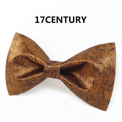 17Century铜金色高档领结煲呔蝴蝶结婚礼服新郎衬衫伴郎正装演出