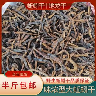 蚯蚓干 地龙干曲蟮 野生黑蚯蚓干臭蚯蚓青蚯蚓鱼饵 饵料 黄鳝诱饵