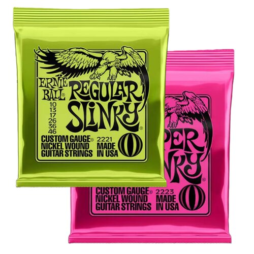 大树音乐屋 美产吉他琴弦 ERNIE BALL 镀镍防锈EB老鹰琴弦一套6根