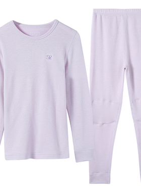 德国舒雅儿童女童加绒加厚阿米诺保暖内衣套装36/15919W