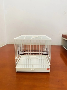 2025聚兴新款亮顶绣眼鸟笼塑钢绣眼笼