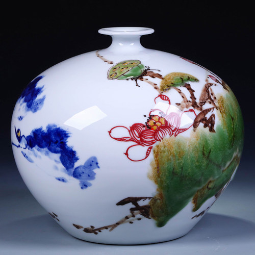 景德镇手绘现代中式风装饰陶瓷器