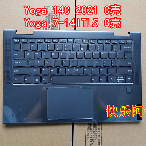 适应联想yoga 14C 2021 Yoga 7-14ITL5 A壳 C壳 键盘 5CB1D12414