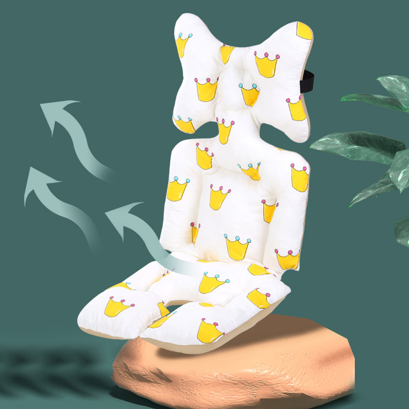 婴儿手推车坐垫纯棉四季秋冬通用防驼背儿童餐椅安全座椅伞车棉垫,婴童用品,推车配件,淘宝优惠券,粉丝福利购,淘宝优惠卷