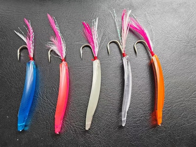 海钓弓角假饵拖钓烟仔马鲛水面拖钓飞机硬饵6cm/8cm浮水路亚饵