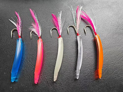 海钓弓角假饵拖钓烟仔马鲛水面拖钓飞机硬饵6cm/8cm浮水路亚饵