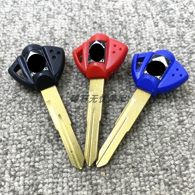 铃木摩托车钥匙坯带芯片匹配方便