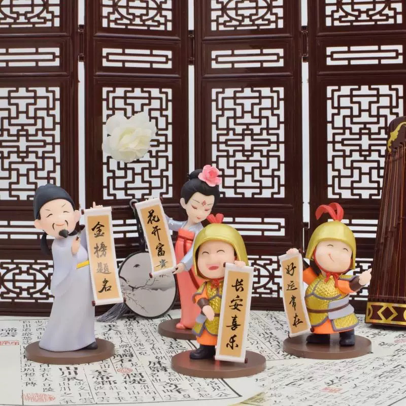 大唐赐福摆件李白祝福摆件