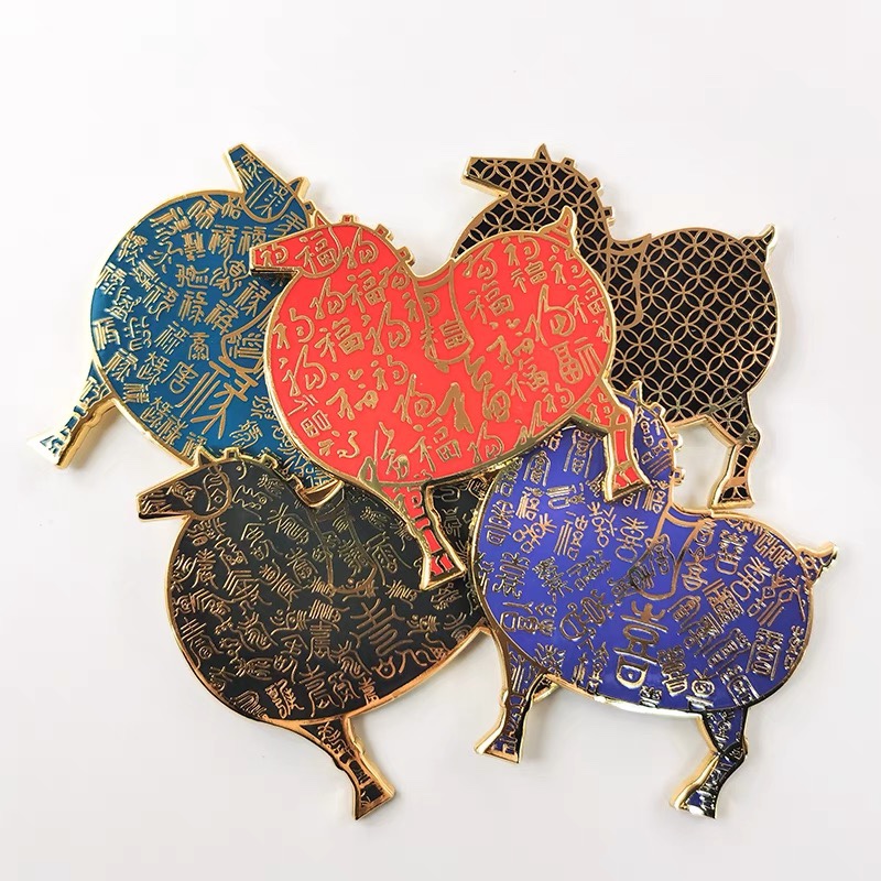 西安文创唐富贵冰箱贴