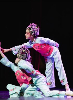 儿童戏曲少年梨园梦舞蹈演出服小俏花旦水袖京剧小戏骨戏服表演服