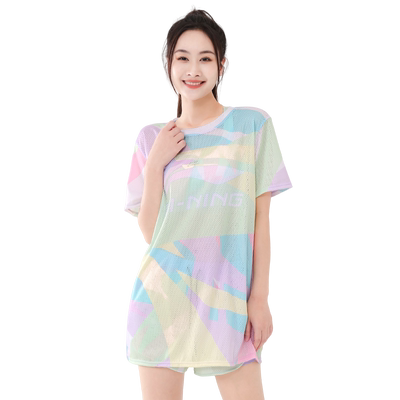 泳衣女三件套分体时尚印花泳衣
