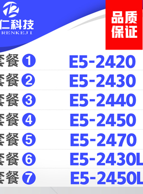 Intel E5 2430 E5-2450 2450L 2440 2420 2470 2450V2 2430V2 CPU
