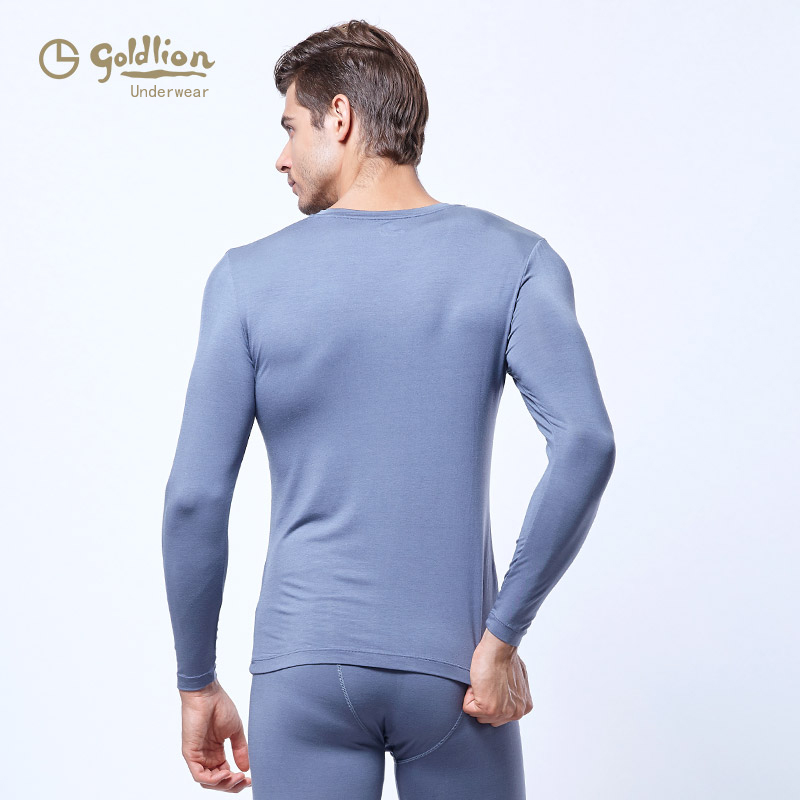 Sous-vêtement chaud jeunesse GOLDLION simple en spandex - Ref 750329 Image 3