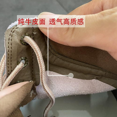 Martens, кожаные демисезонные короткие сапоги на скрытом каблуке со шнурками, из натуральной кожи, европейский стиль