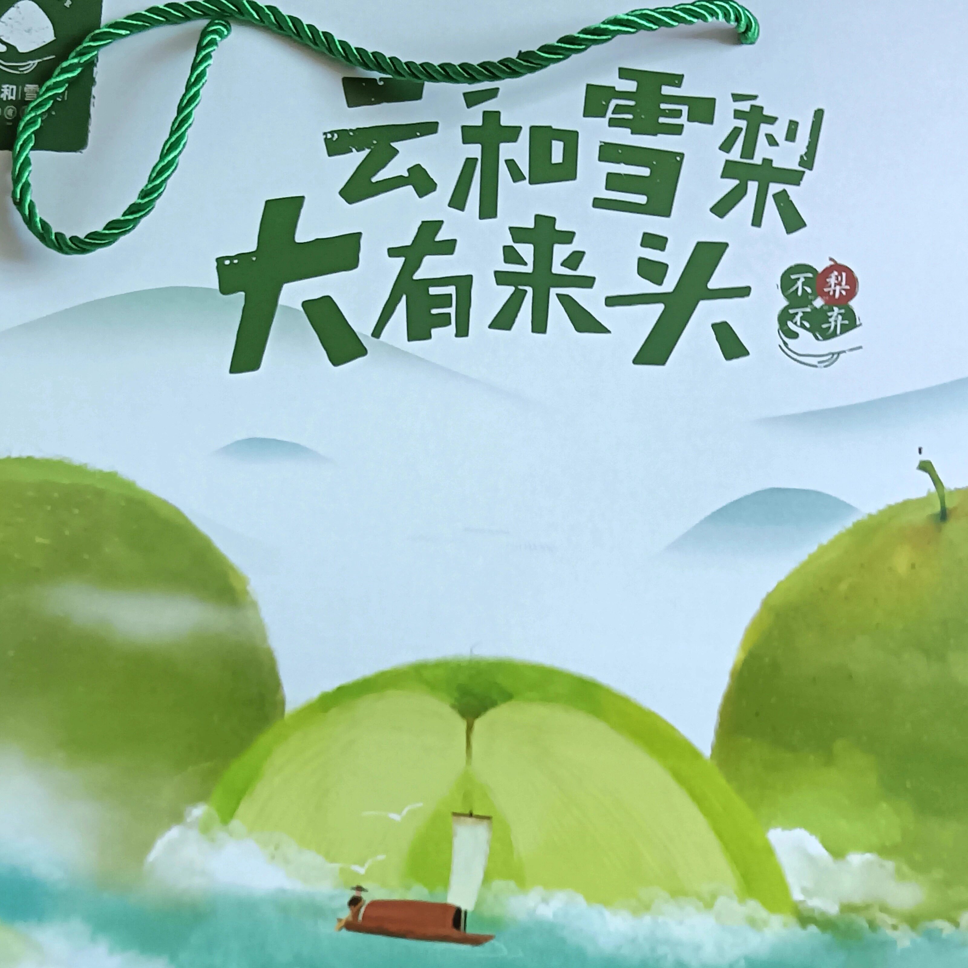 丽水云和土特产高山梨雪梨新鲜 甜口 脆松 礼盒包装送人