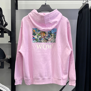 李宁男女同款卫衣韦德Dreamer加绒保暖宽松套头连帽上衣AWDSI37