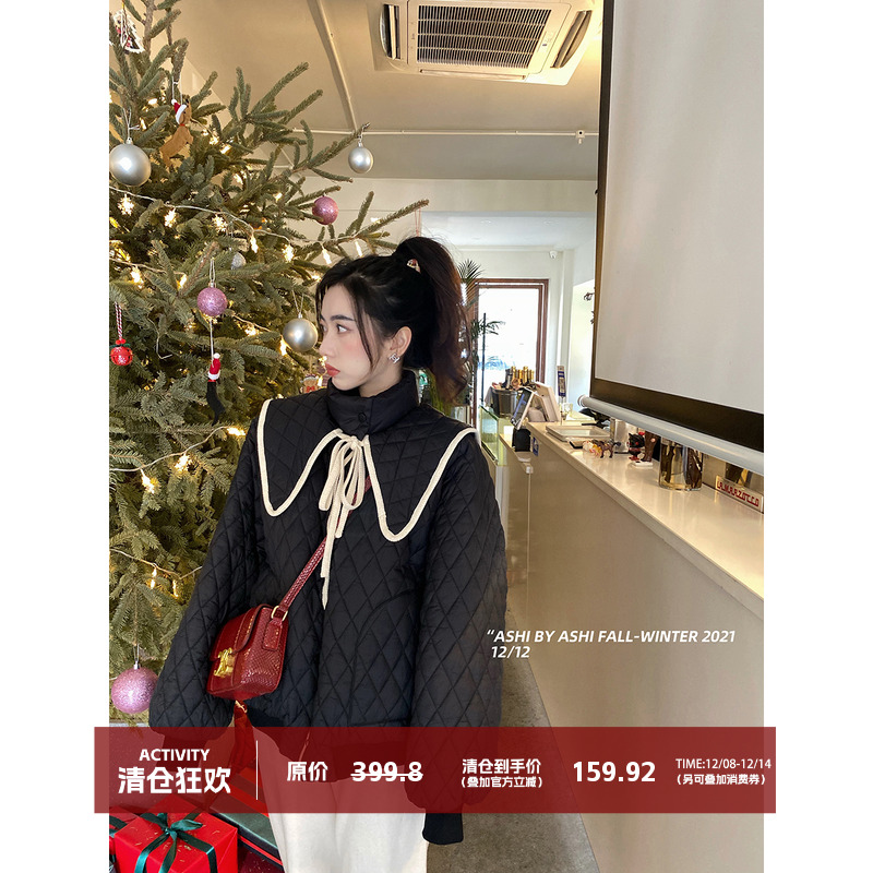 大于诗集棉常规通勤韩版宽松棉服