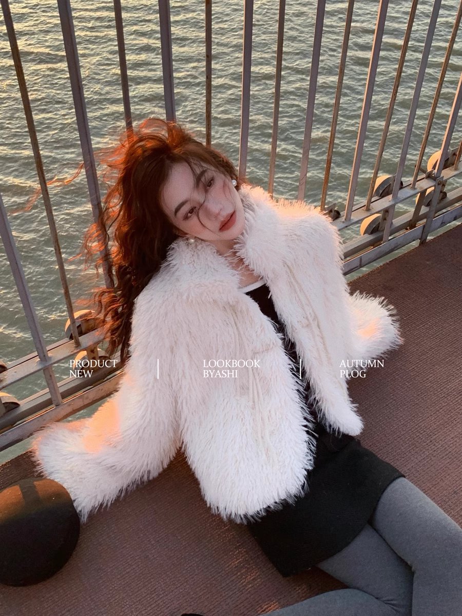 大于诗集新中式皮草外套