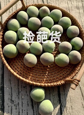 ins风高仿真梅子洋梅青梅装饰摆件水果模型家居餐厅橱窗摄影道具