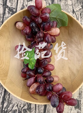ins风高仿真葡萄提子装饰摆件仿真水果模型家居餐厅橱窗摄影道具